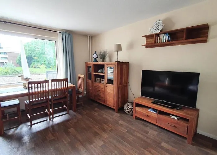 Appartement Sky & Homes Duenenkind I Lage Am Strand, Boxspringbett, Sonnenloggia